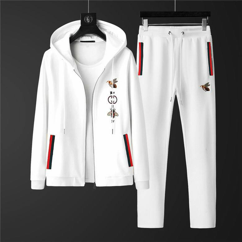 Wholesale Cheap G UCCI Long Sleeve Tracksuits for Sale