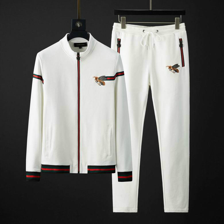 Wholesale Cheap G UCCI Long Sleeve Tracksuits for Sale