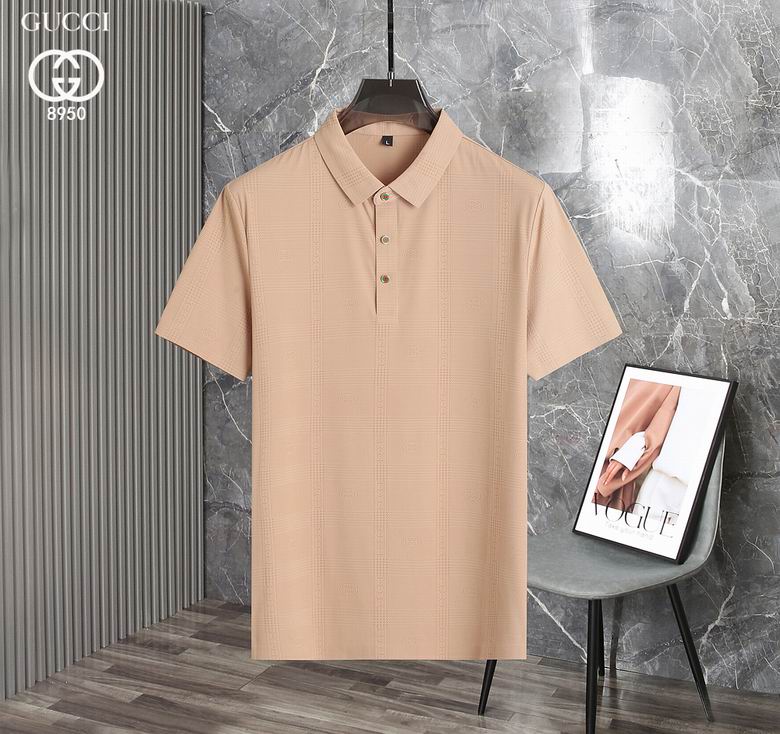 Wholesale Cheap G.ucci Short Sleeve Lapel T Shirts for Sale