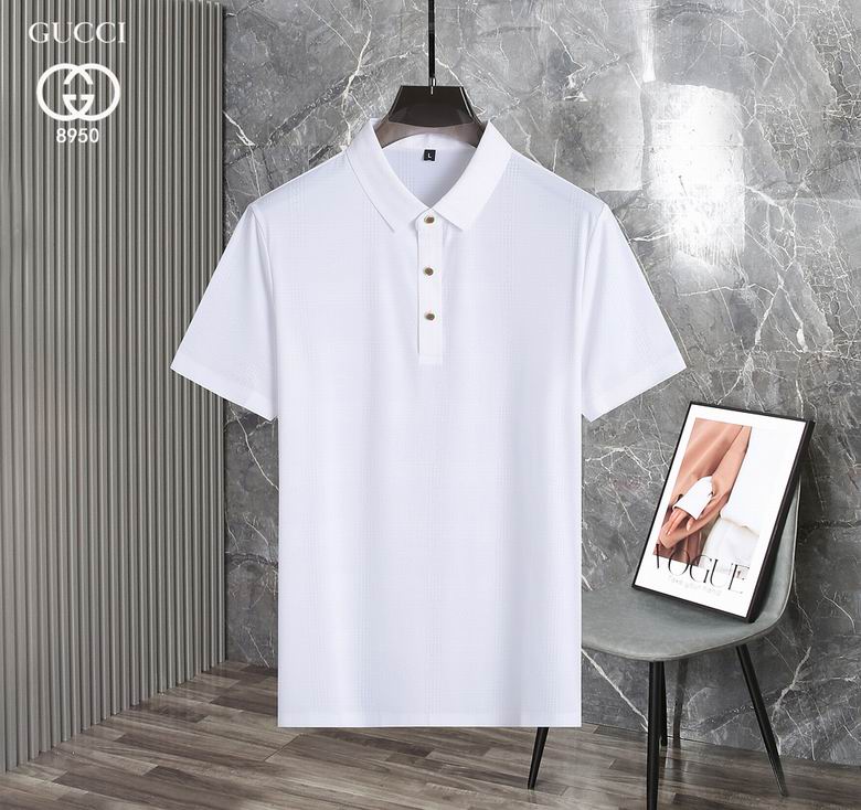 Wholesale Cheap G.ucci Short Sleeve Lapel T Shirts for Sale