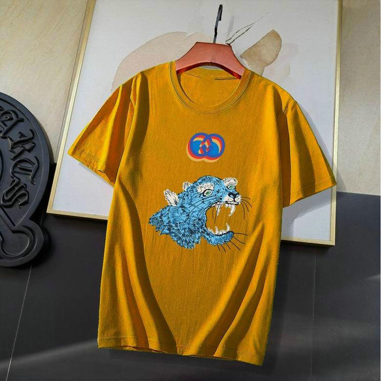 Wholesale Cheap G ucci Short Sleeve T Shirts for Sale