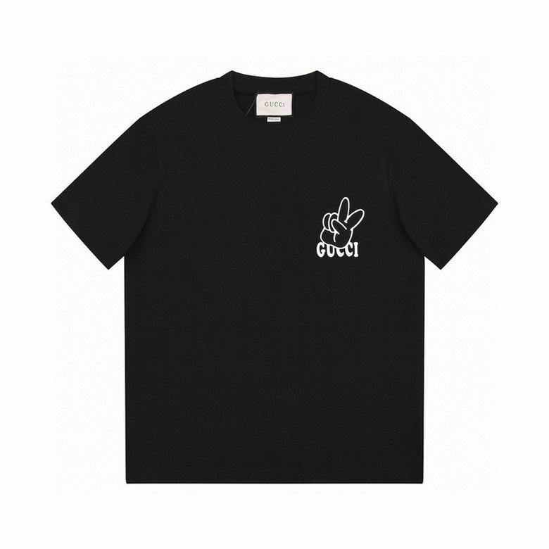 Wholesale Cheap G ucci Designer Short Sleeve T shirts for Sale