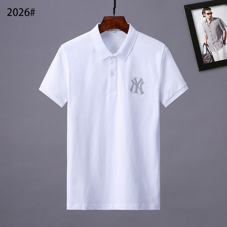 Wholesale Cheap G ucci Polo Short Sleeve Lapel T Shirts for Sale