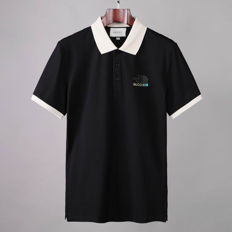 Wholesale Cheap G ucci Short Sleeve polo T Shirts for Sale