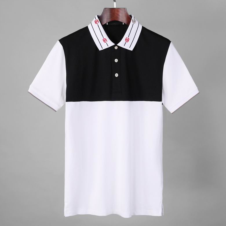 Wholesale Cheap G ucci Short Sleeve polo T Shirts for Sale