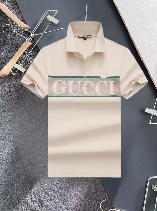 Wholesale Cheap High-quality men G.ucci Short Sleeve Lapel Replica Designer T Shirts for Sale