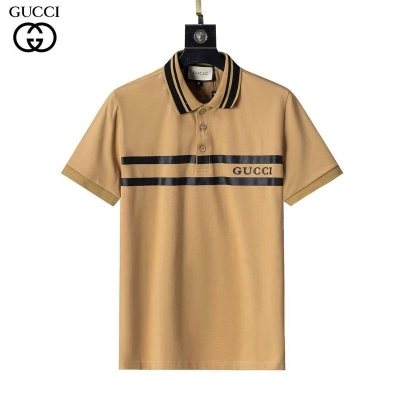 Wholesale Cheap High-quality men G.ucci Short Sleeve Lapel Replica Designer T Shirts for Sale
