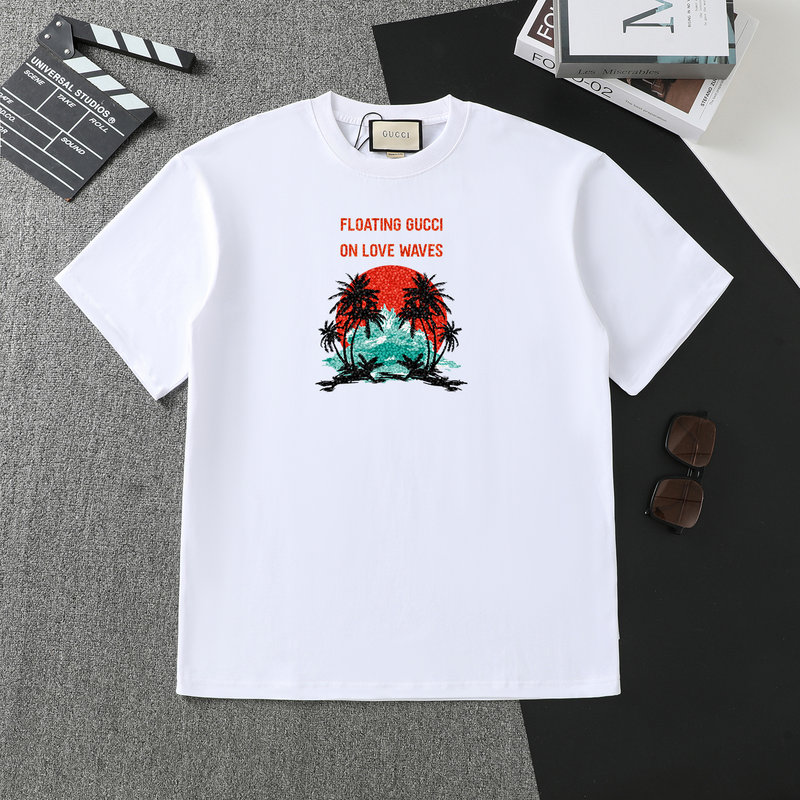 Wholesale Cheap High Quality women G.ucci Replica Designer T shirts for Sale
