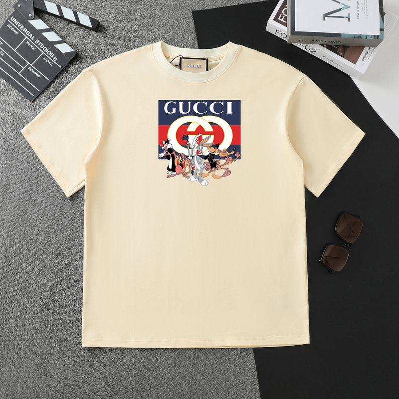 Wholesale Cheap High Quality women G.ucci Replica Designer T shirts for Sale
