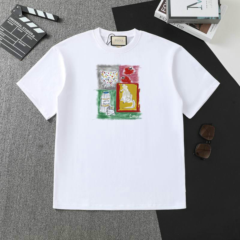 Wholesale Cheap High Quality women G.ucci Replica Designer T shirts for Sale