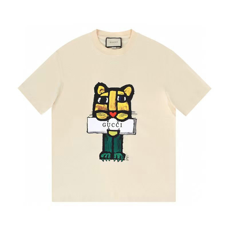 Wholesale Cheap High Quality Brands G.ucci women Replica Designer T shirts for Sale