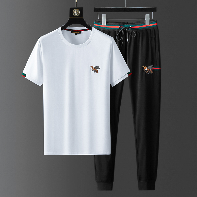 Wholesale High-quality G.ucci Short Sleeve Replica Designer Tracksuits for sale