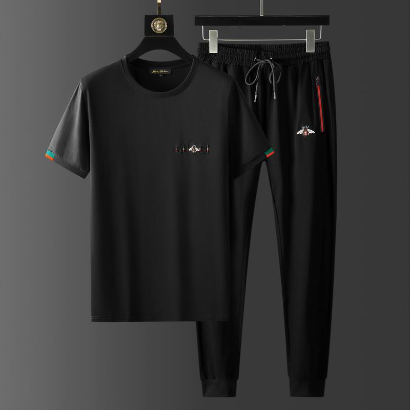 Wholesale High-quality G.ucci Short Sleeve Replica Designer Tracksuits for sale