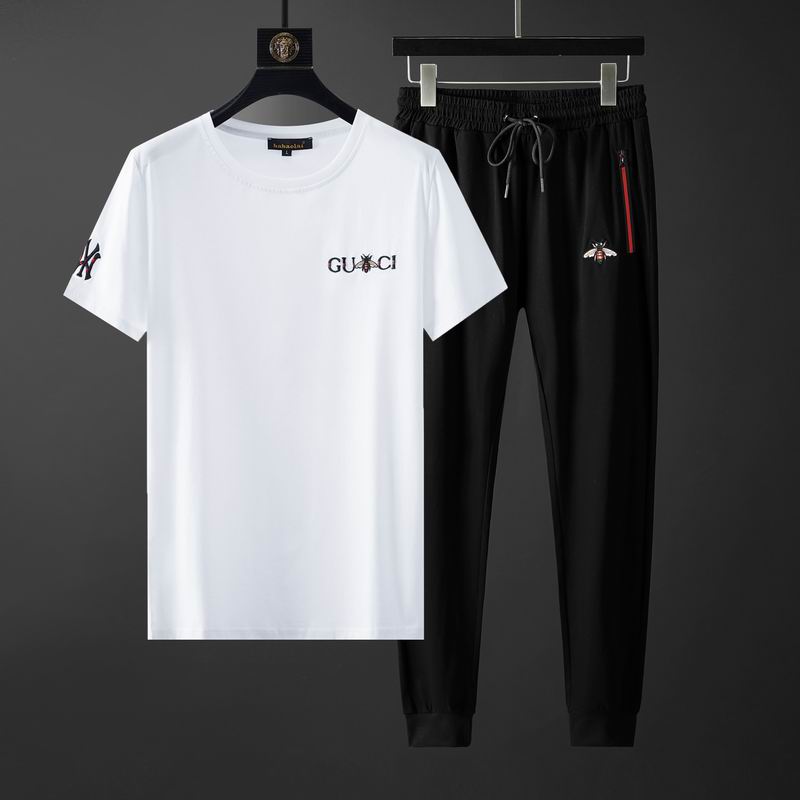 Wholesale High-quality G.ucci Short Sleeve Replica Designer Tracksuits for sale