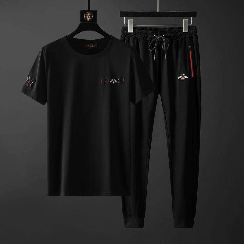 Wholesale High-quality G.ucci Short Sleeve Replica Designer Tracksuits for sale