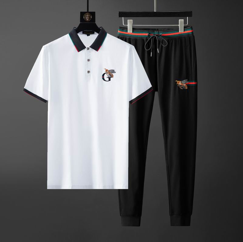 Wholesale High-quality G.ucci Short Sleeve Replica Designer Tracksuits for sale