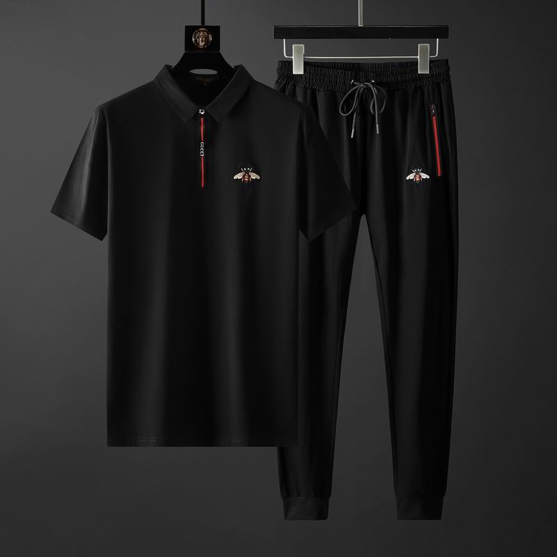 Wholesale High-quality G.ucci Short Sleeve Replica Designer Tracksuits for sale