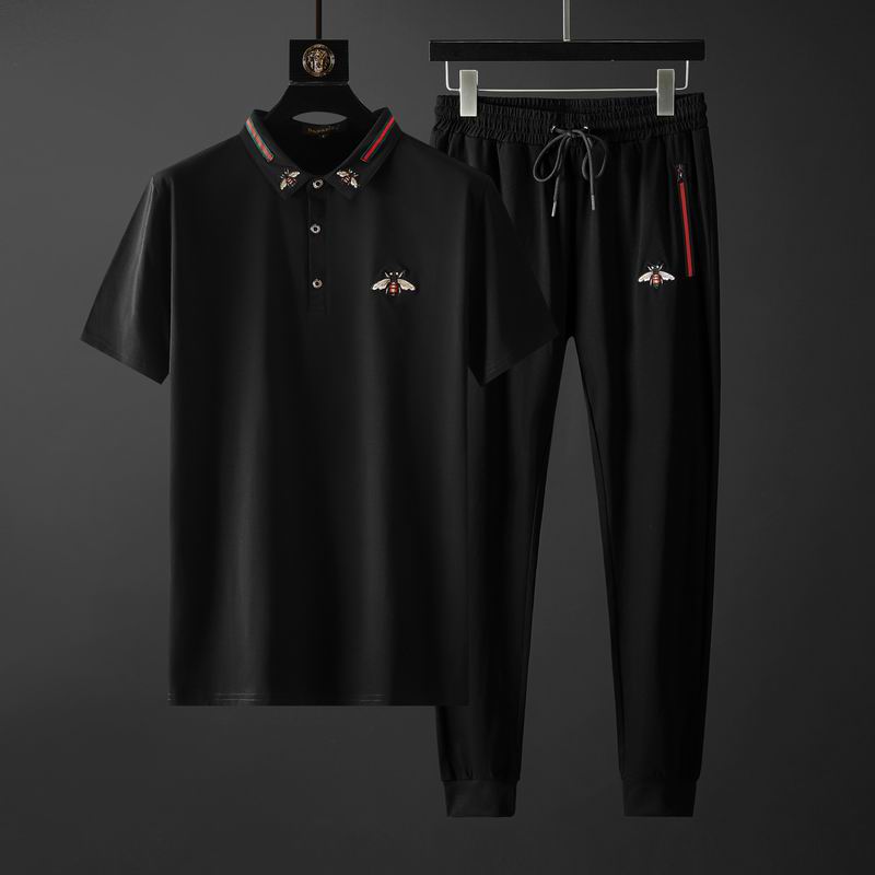 Wholesale High-quality G.ucci Short Sleeve Replica Designer Tracksuits for sale