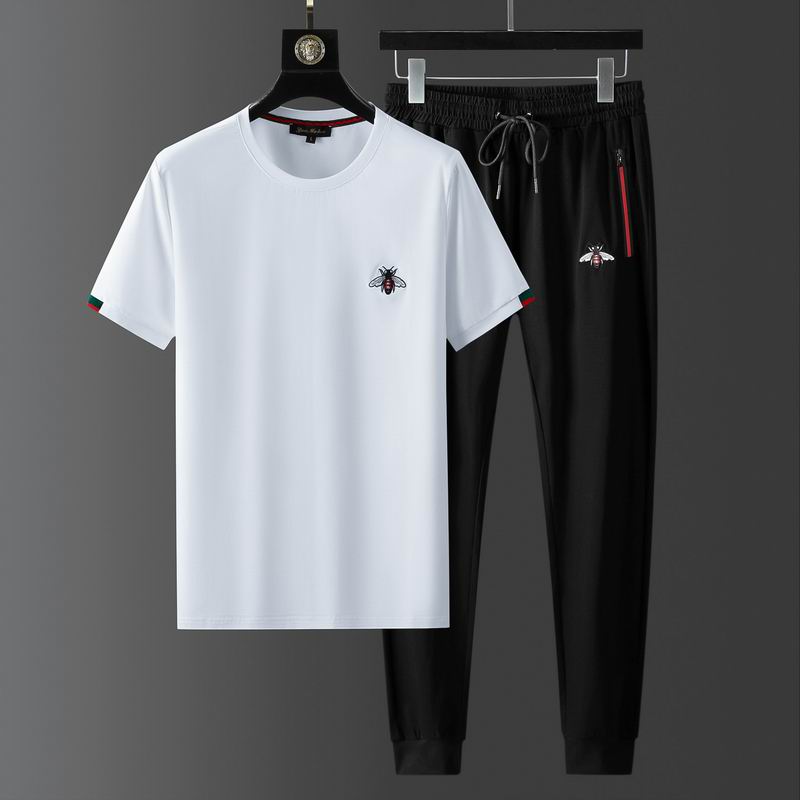 Wholesale High-quality G.ucci Short Sleeve Replica Designer Tracksuits for sale