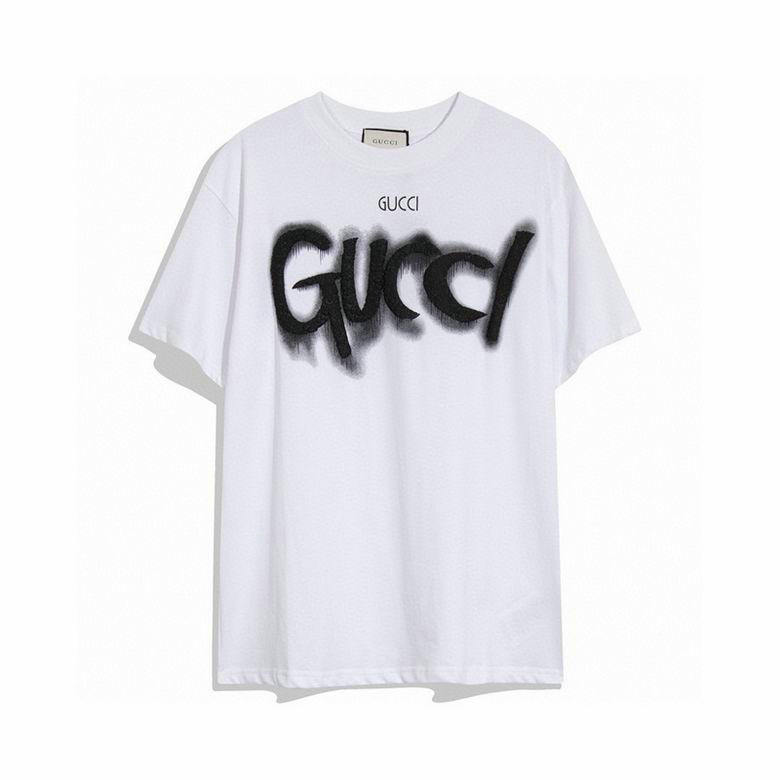 Wholesale Cheap G ucci Designer Short Sleeve T shirts for Sale