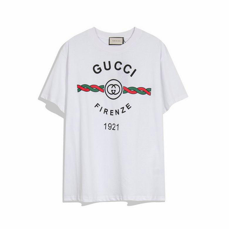 Wholesale Cheap G ucci Designer Short Sleeve T shirts for Sale