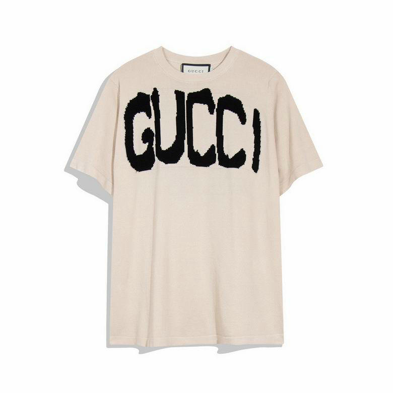 Wholesale Cheap G ucci Designer Short Sleeve T shirts for Sale