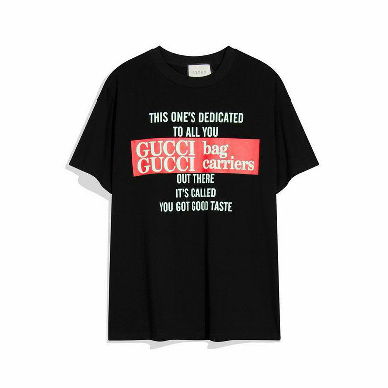 Wholesale Cheap G ucci Designer Short Sleeve T shirts for Sale