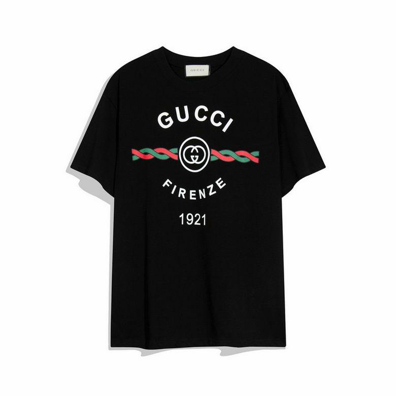 Wholesale Cheap G ucci Designer Short Sleeve T shirts for Sale