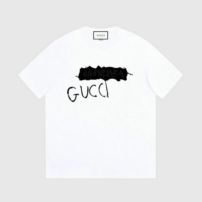 Wholesale Cheap G ucci Short Sleeve T Shirts for Sale
