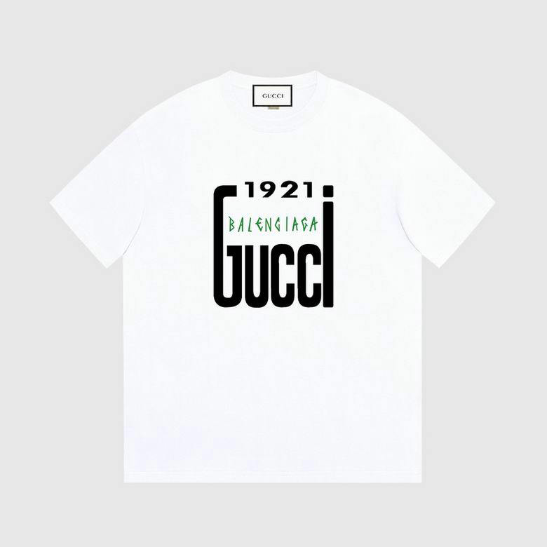 Wholesale Cheap G ucci Short Sleeve T Shirts for Sale