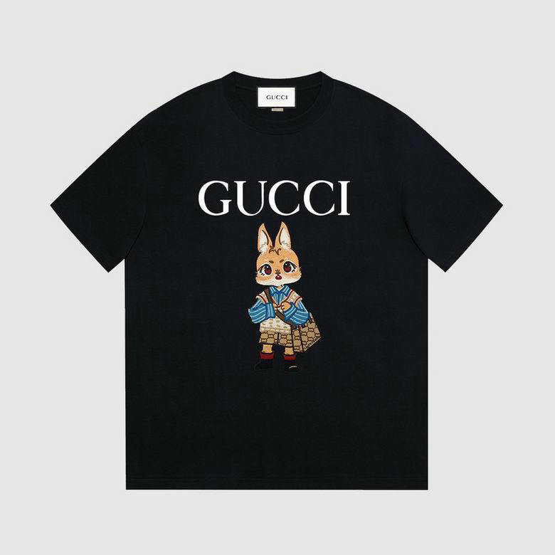 Wholesale Cheap G ucci Short Sleeve T Shirts for Sale