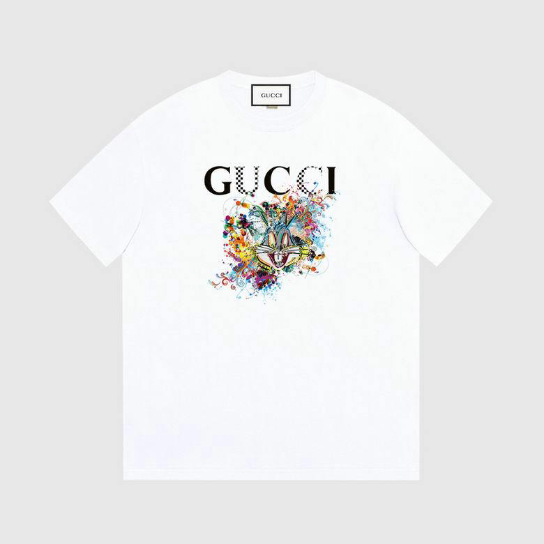 Wholesale Cheap G ucci Short Sleeve T Shirts for Sale