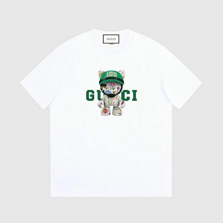Wholesale Cheap G ucci Short Sleeve T Shirts for Sale
