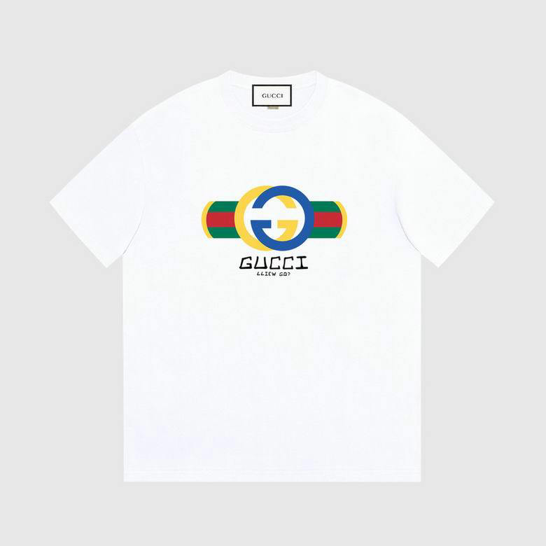 Wholesale Cheap G ucci Short Sleeve T Shirts for Sale
