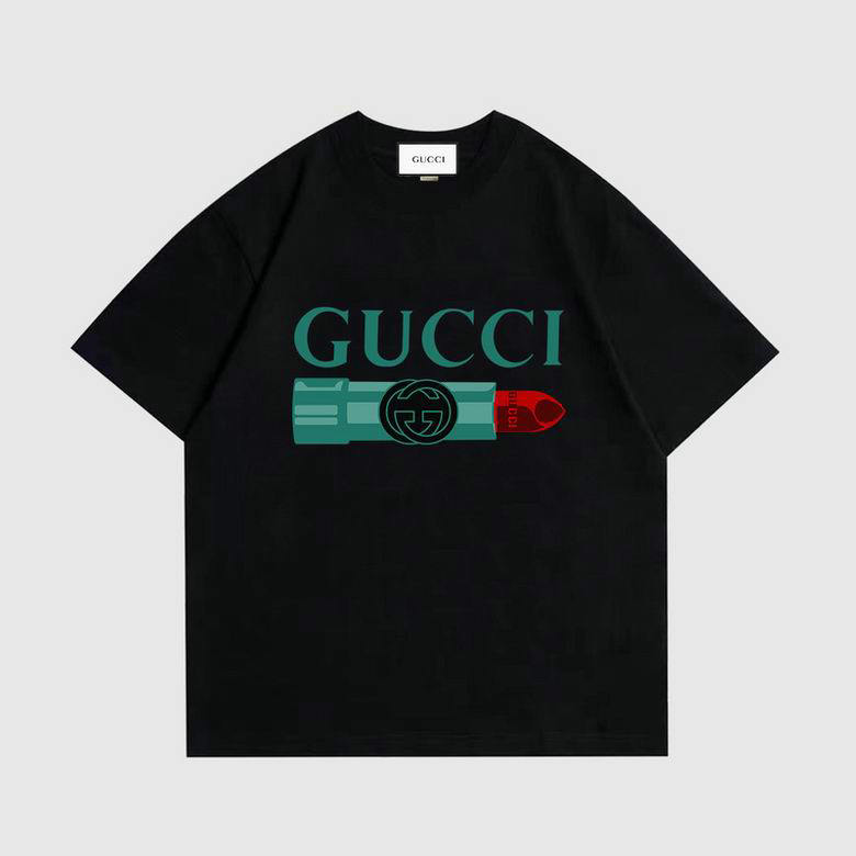 Wholesale Cheap G ucci Short Sleeve T Shirts for Sale