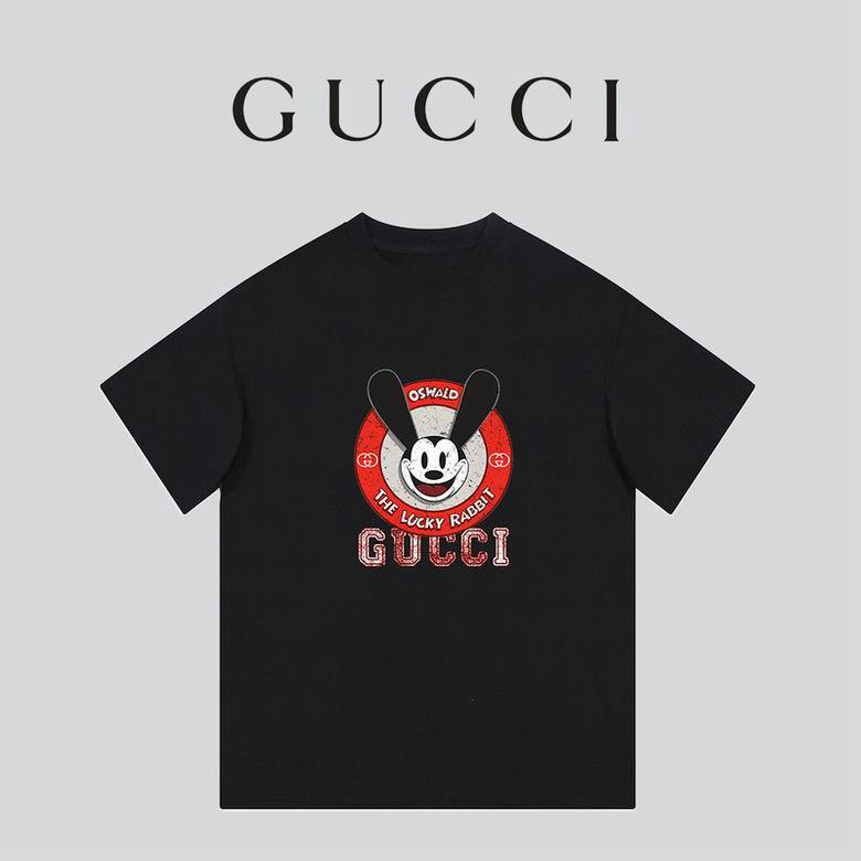 Wholesale Cheap G ucci Short Sleeve T Shirts for Sale