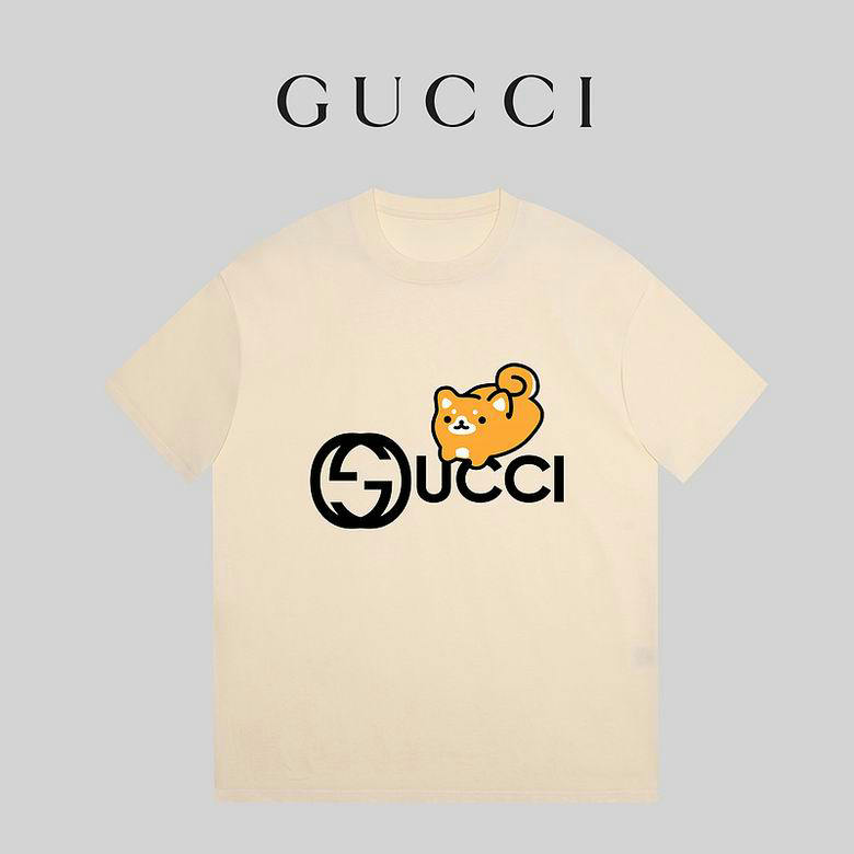Wholesale Cheap G ucci Short Sleeve T Shirts for Sale
