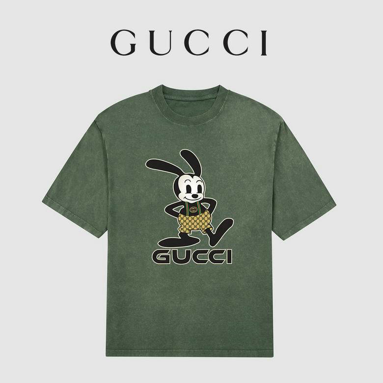Wholesale Cheap G ucci Short Sleeve T Shirts for Sale