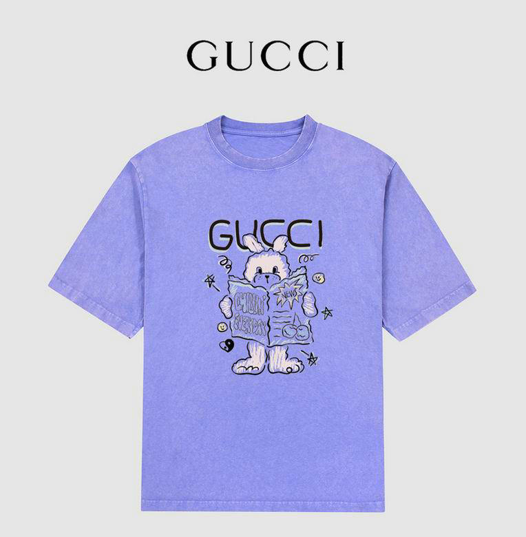 Wholesale Cheap G ucci Short Sleeve T Shirts for Sale