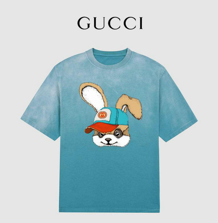 Wholesale Cheap G ucci Short Sleeve T Shirts for Sale