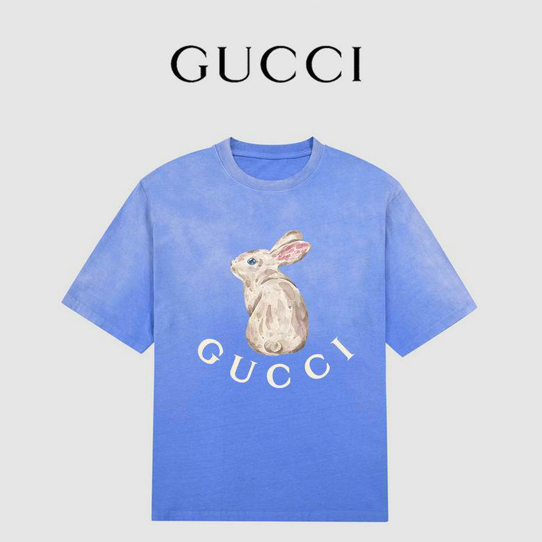Wholesale Cheap G ucci Short Sleeve T Shirts for Sale