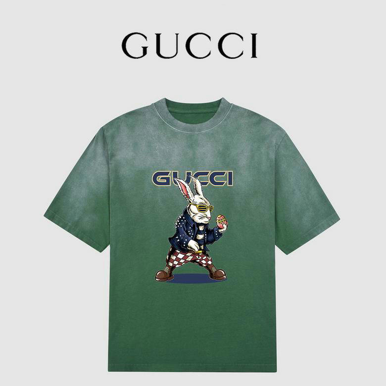 Wholesale Cheap G ucci Short Sleeve T Shirts for Sale