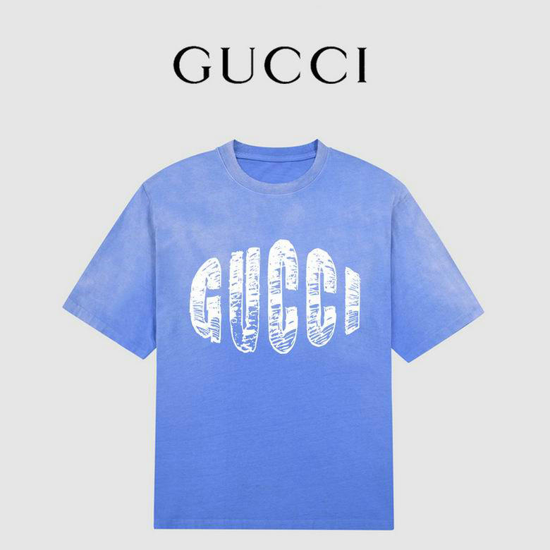 Wholesale Cheap G ucci Short Sleeve T Shirts for Sale