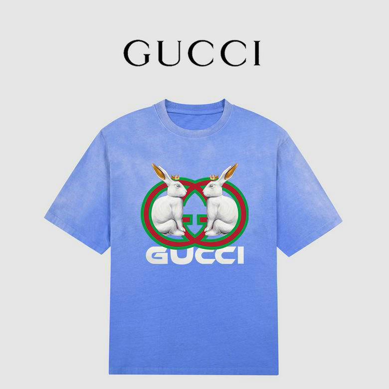 Wholesale Cheap G ucci Short Sleeve T Shirts for Sale