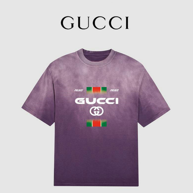 Wholesale Cheap G ucci Short Sleeve T Shirts for Sale