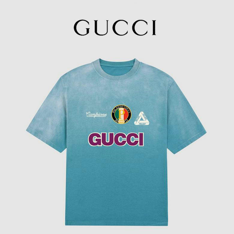 Wholesale Cheap G ucci Short Sleeve T Shirts for Sale