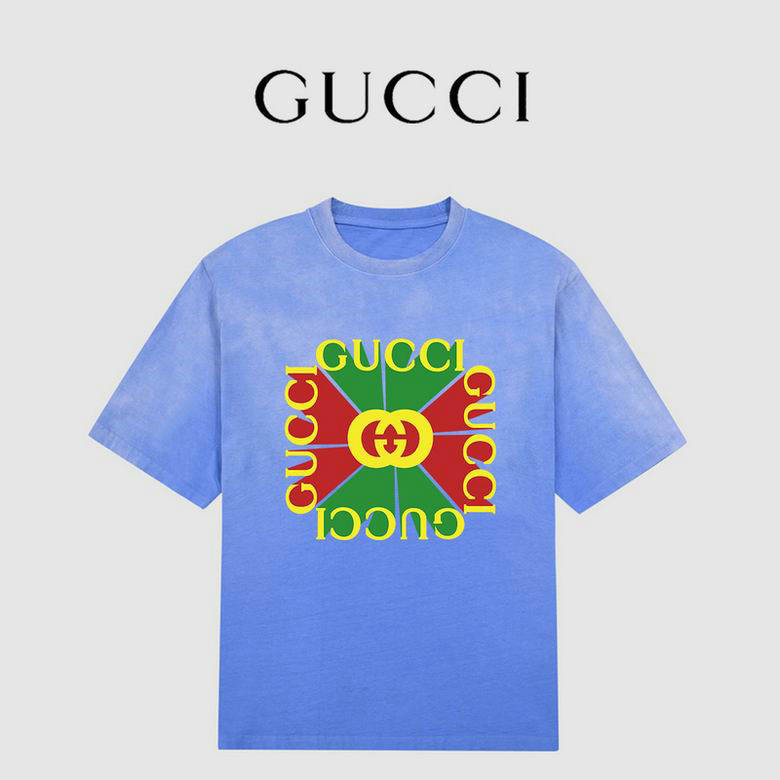 Wholesale Cheap G ucci Short Sleeve T Shirts for Sale