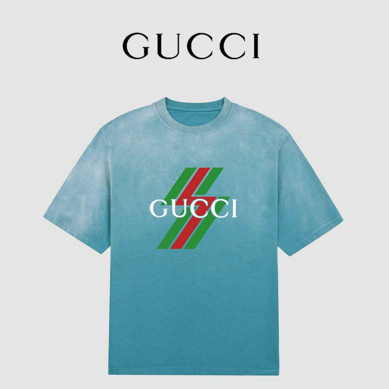 Wholesale Cheap G ucci Short Sleeve T Shirts for Sale