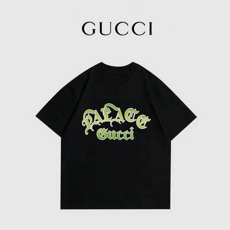 Wholesale Cheap G ucci Short Sleeve T Shirts for Sale