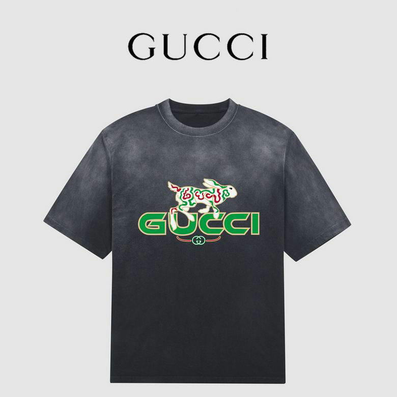 Wholesale Cheap G ucci Short Sleeve T Shirts for Sale